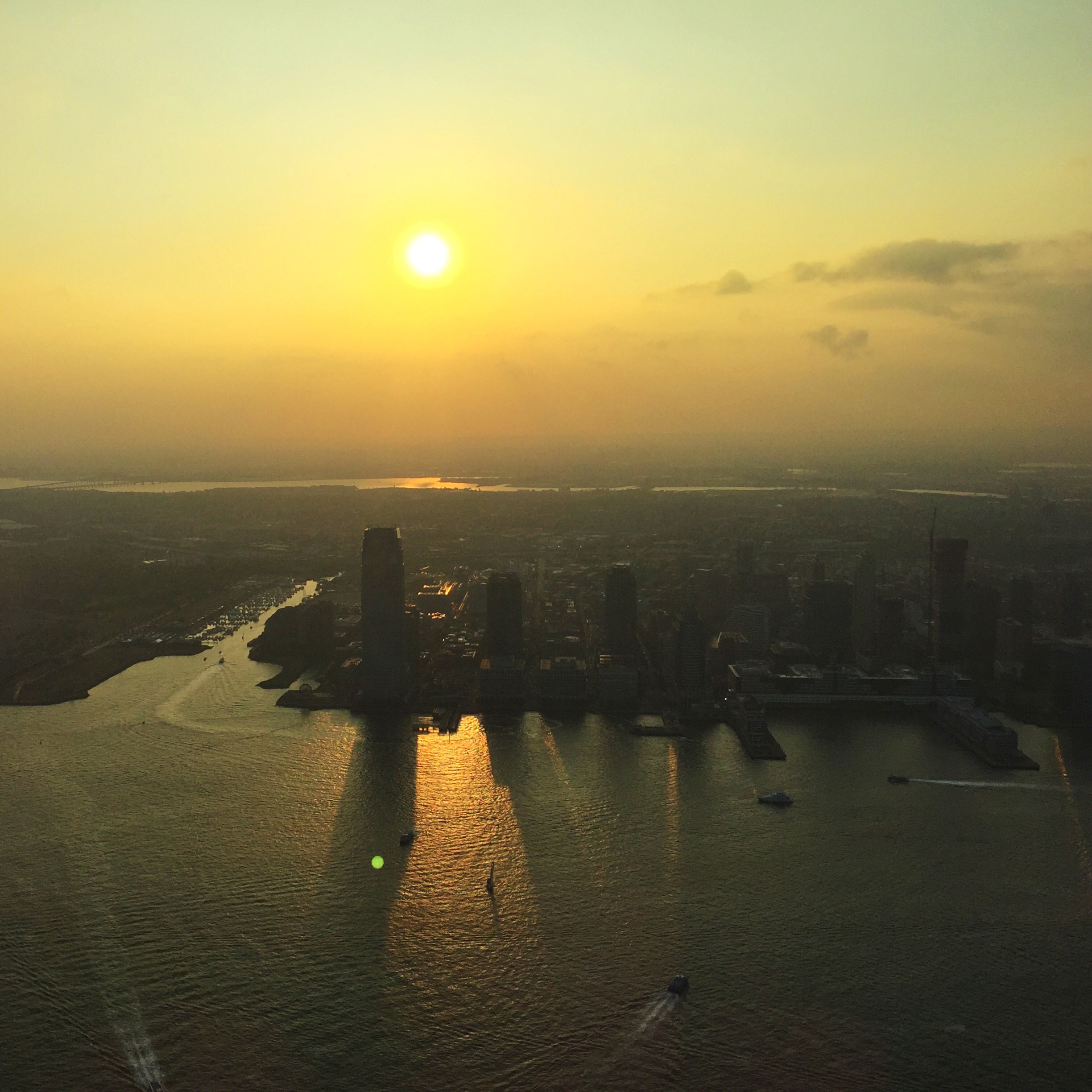 Sunset: View from One World Observatory
