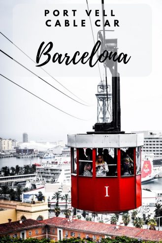 Barcelona cable car