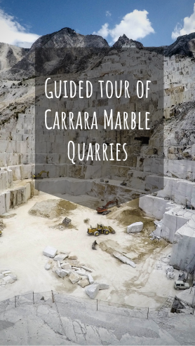 Tour of Carrara marble quarries