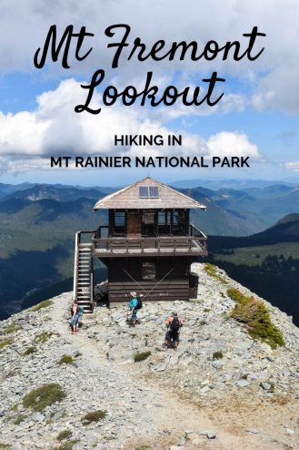 Mt Fremont Lookout Trail - Mt Rainier National Park, Washington