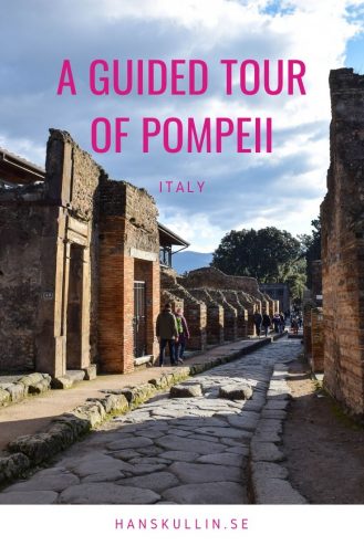 A guided tour of Pompeii