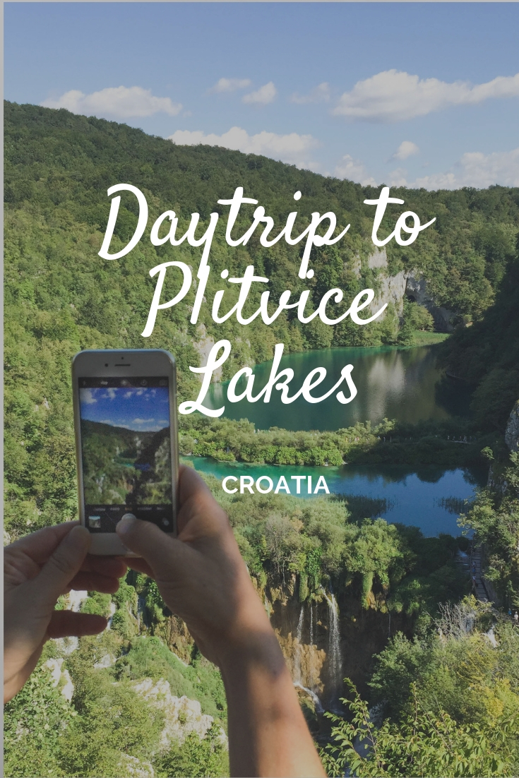 Day trip to Plitvice Lakes, the beautiful national park in Croatia.